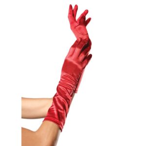 Guanti Sexy Elbow Rosso