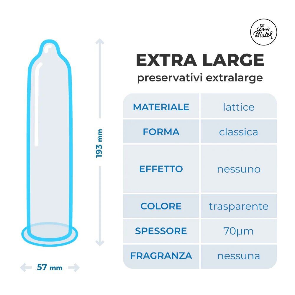 Preservativi XL Love Match - immagine 2