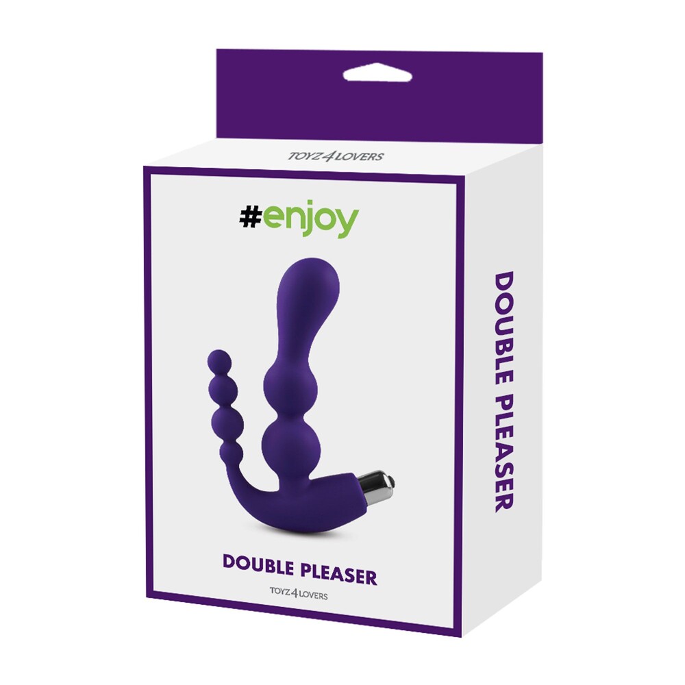 Plug vibrante Double pleaser - immagine 5