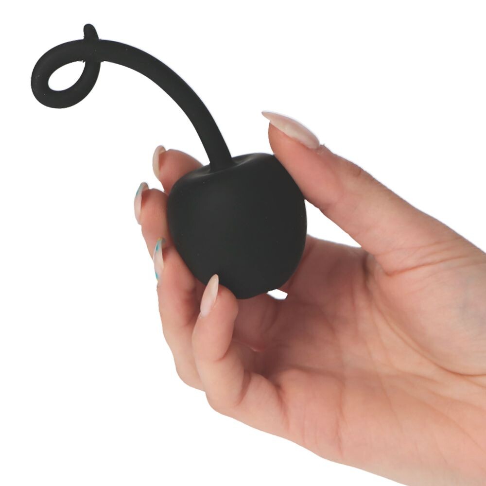 Pallina silicone my secret cherry black - immagine 3