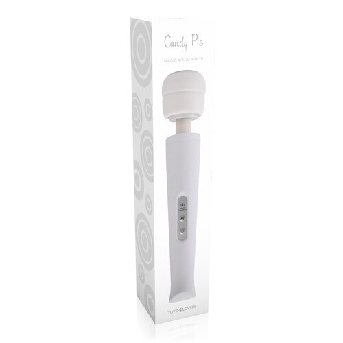 Massaggiatore candy pie wand white - immagine 4