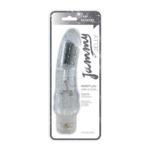 Vibratore Realistico Bursty Glitter 20 cm - immagine 2