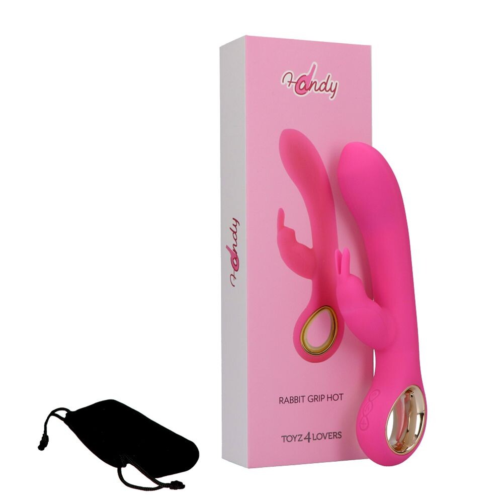 Vibratore Rabbit Grip Hot - immagine 5