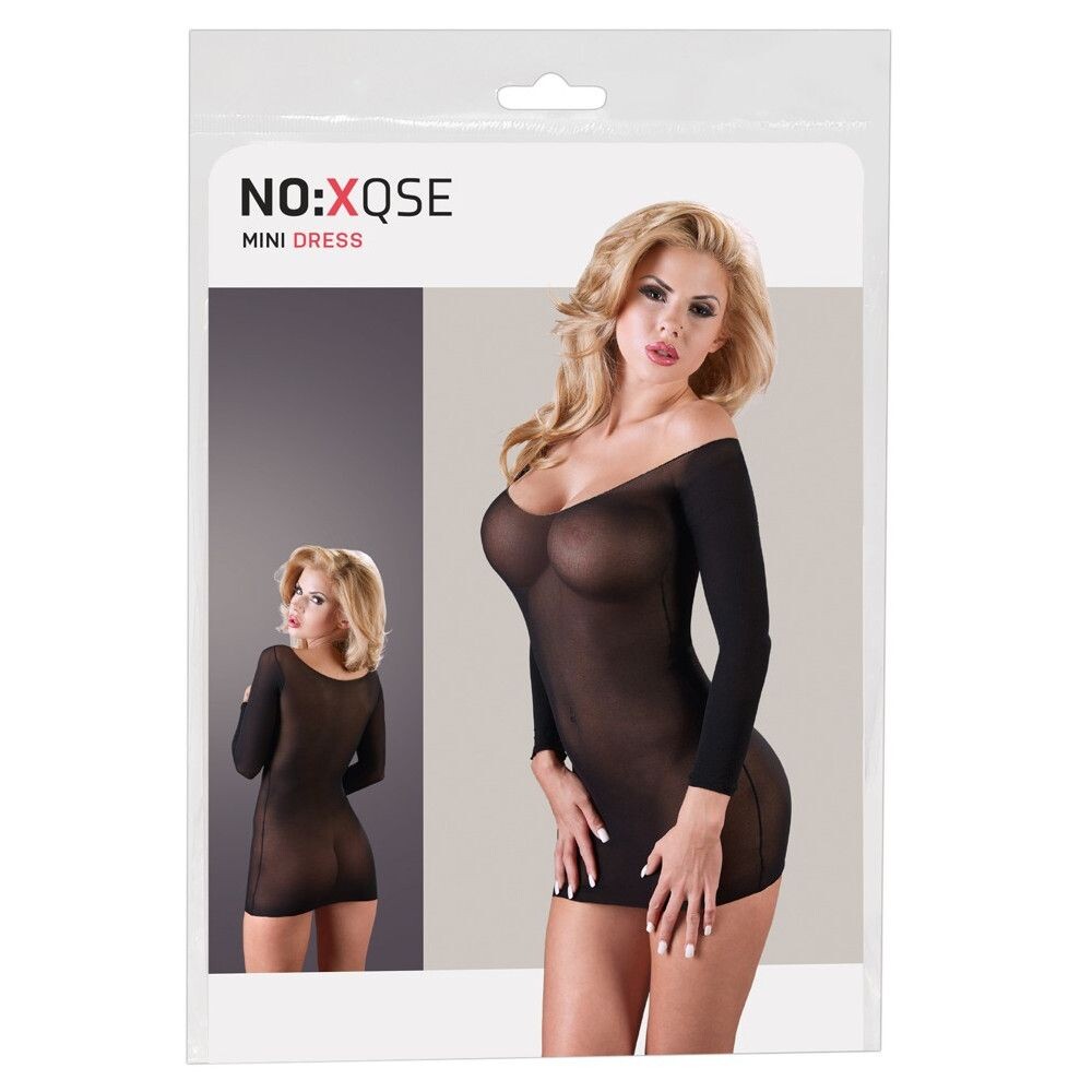 Mini Abito Sexy Dreamy Nero - immagine 5