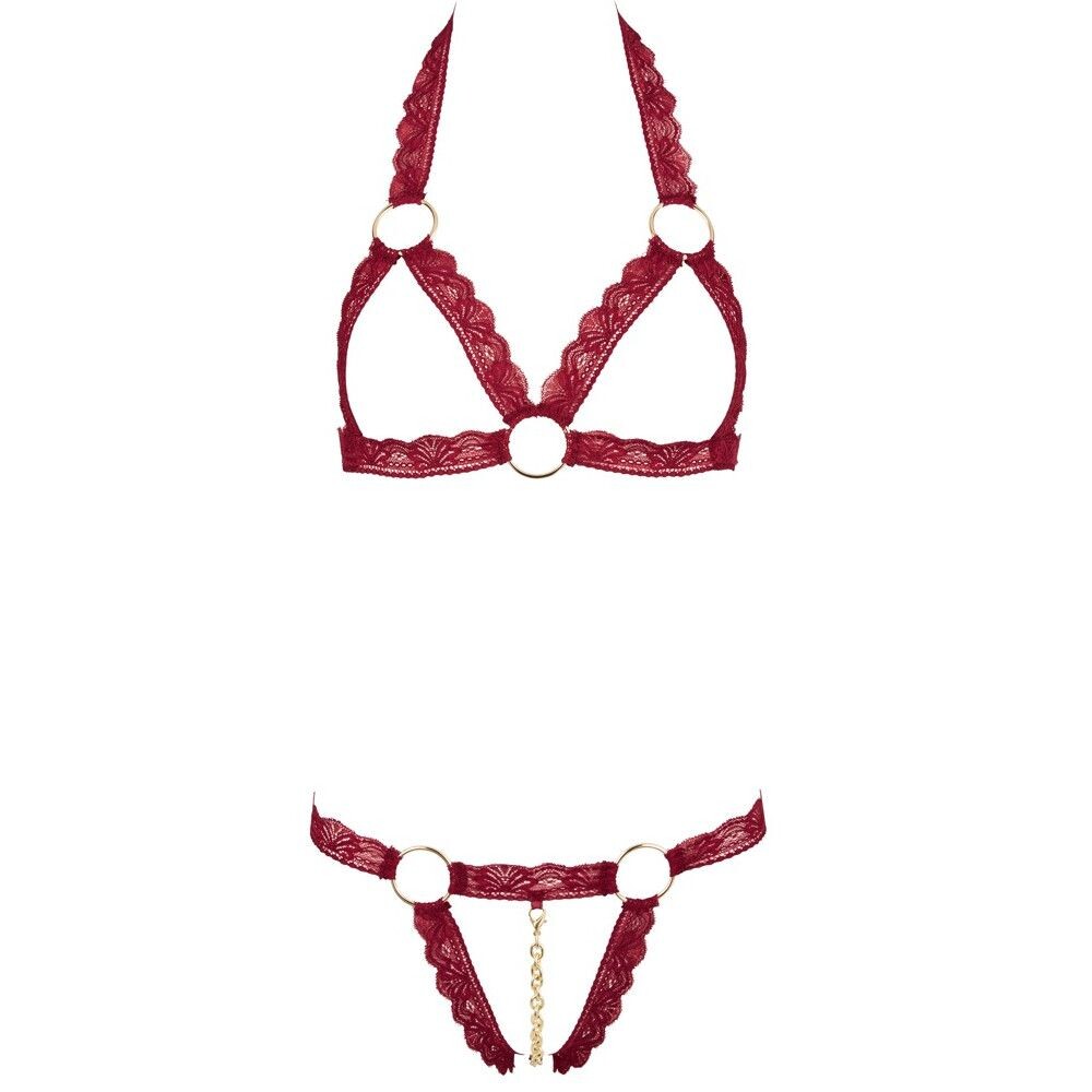 Completino Sexy Wild Love Rosso - immagine 3