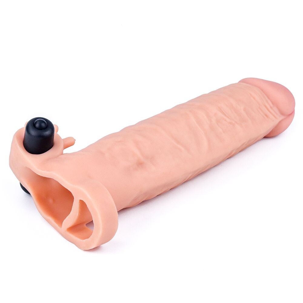 Guaina e Prolunga Pene Vibrante Glory 19 cm - immagine 3