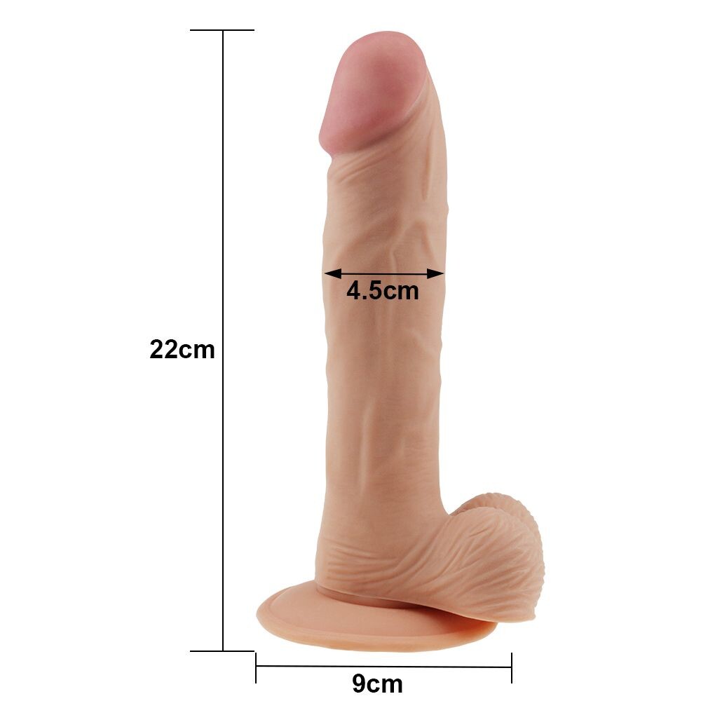 Dildo Realistico Ultra Soft Raphael 23 cm - immagine 3