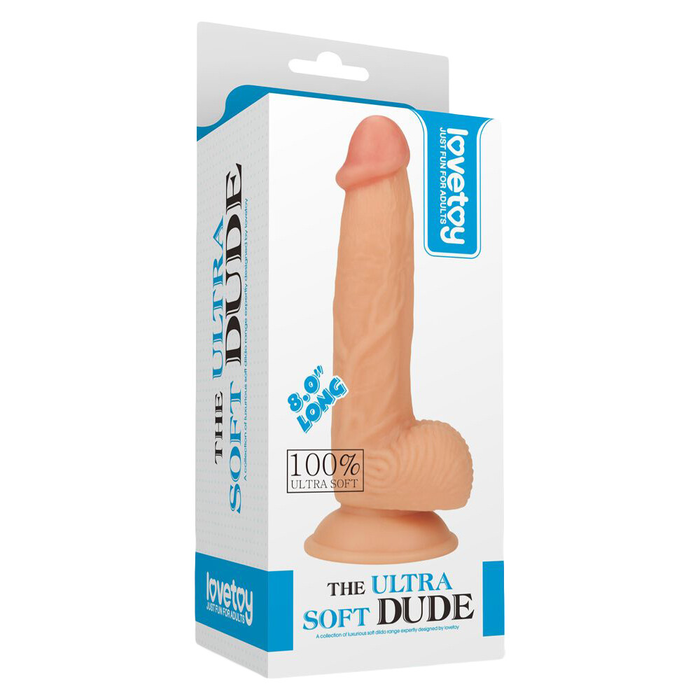 Dildo Realistico Ultra Soft Seth 20 cm - immagine 5