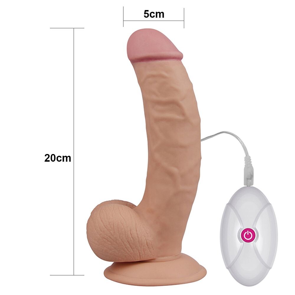 Vibratore Realistico Ultra Vibe William 20 cm - immagine 4