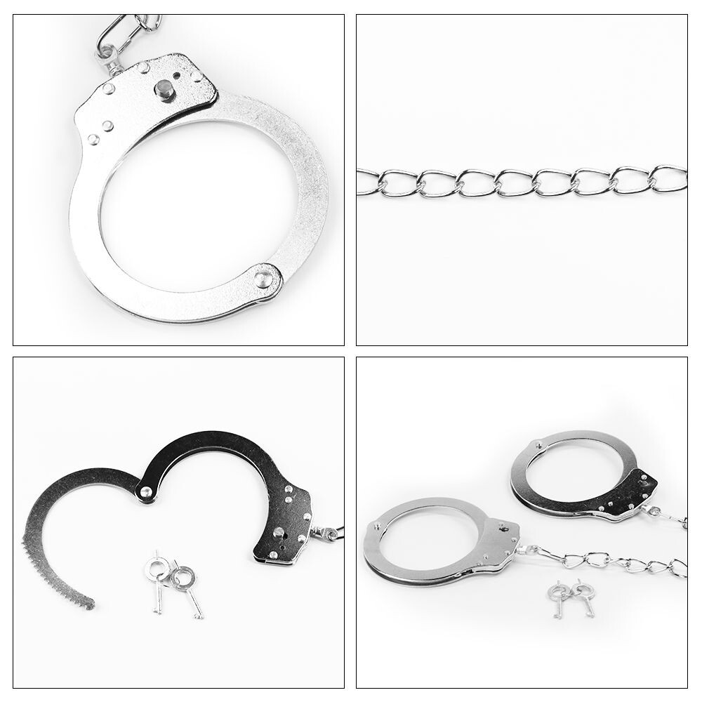 Cavigliere Bondage Pleasure Metal - immagine 3
