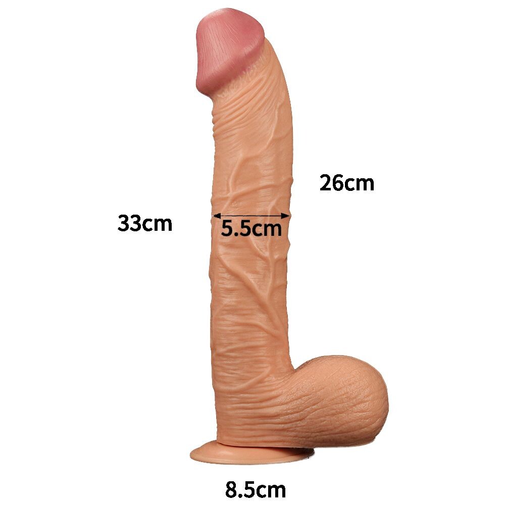 Dildo XXL Merlin 33 cm - immagine 4