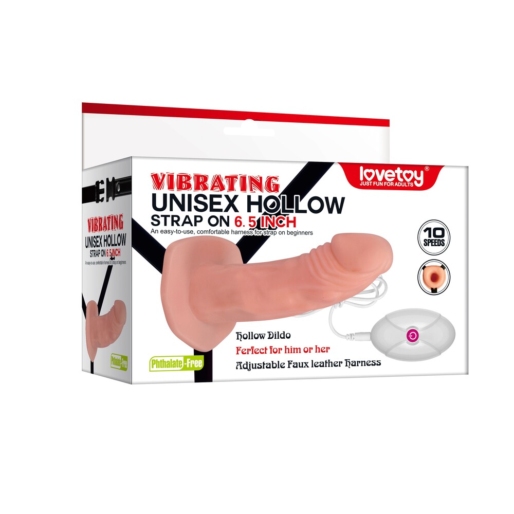 Strap On Unisex Hollow Vibe 16 cm - immagine 5