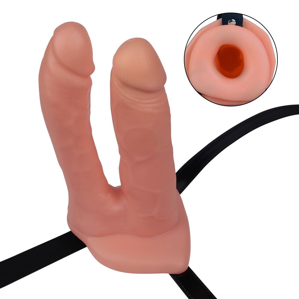 Strap On Unisex Hollow Double - immagine 3