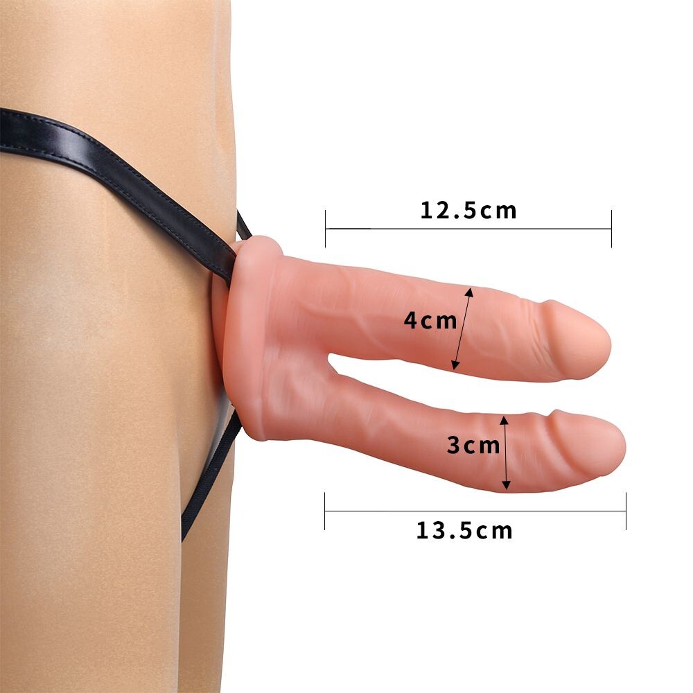 Strap On Unisex Hollow Double - immagine 4