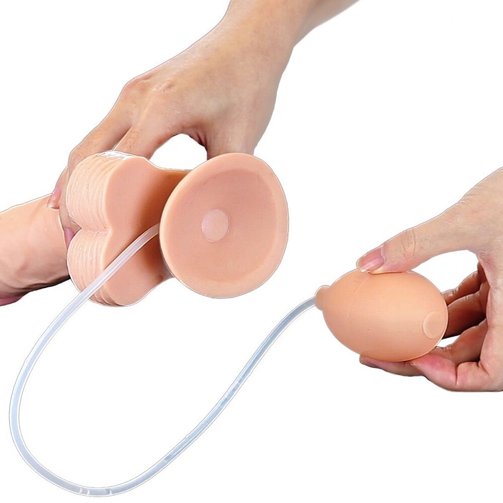 Dildo Realistico Cumming Long 23 cm - immagine 2
