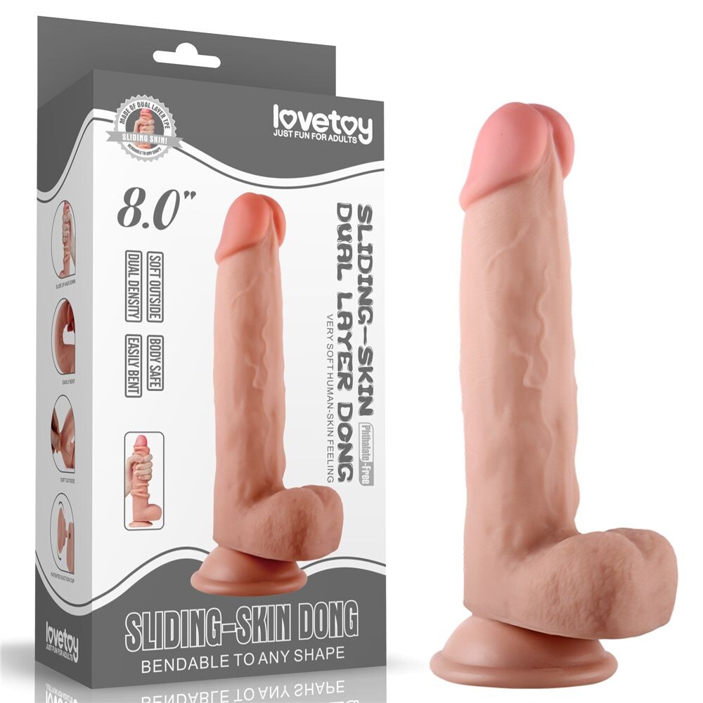 Dildo Realistico Delight 20 cm - immagine 6
