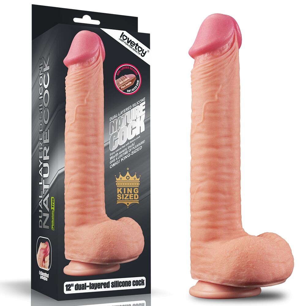 Dildo XXL Big Trouble 30,5 cm - immagine 7