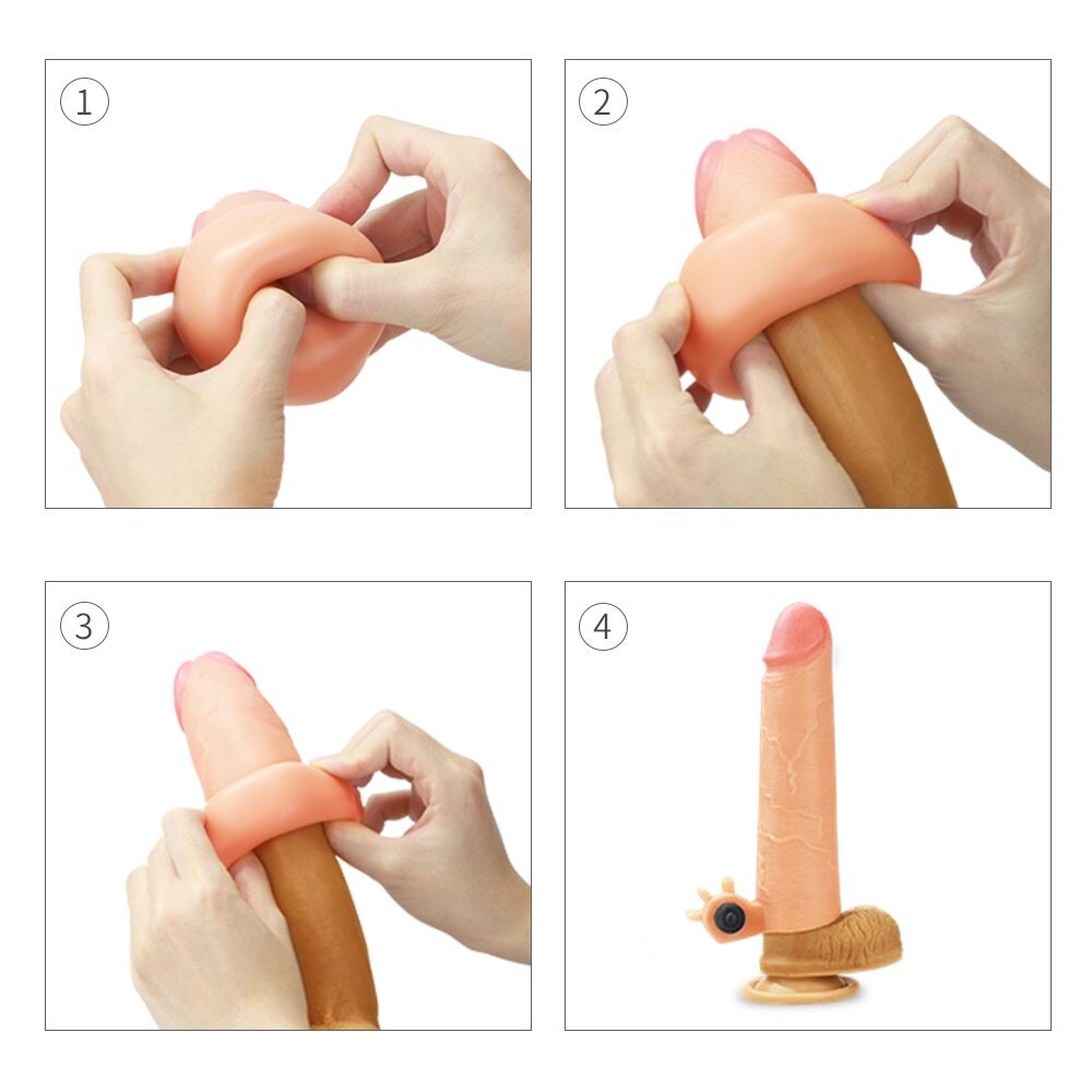 Guaina e Prolunga Pene Nature Vibe 19 cm - immagine 3
