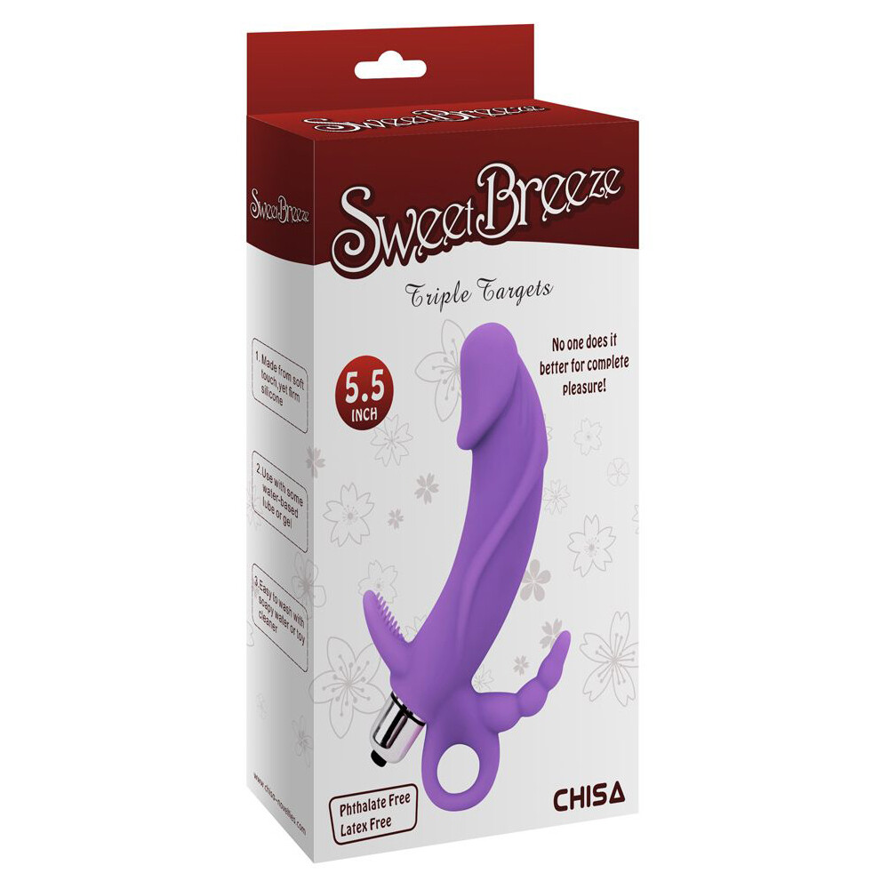 Vibratore Doppia Stimolazione Triple Target - immagine 2