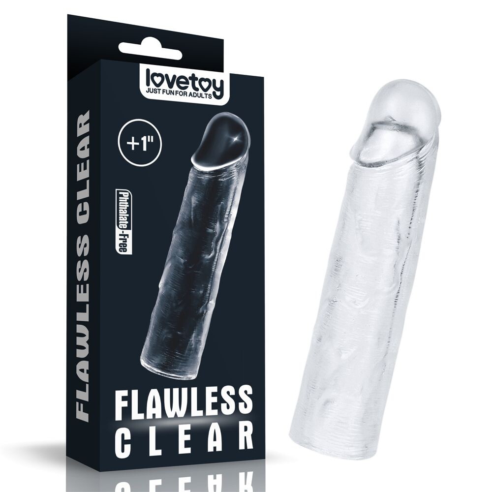 Guaina e Prolunga Pene Flawless 15,5 cm - immagine 6