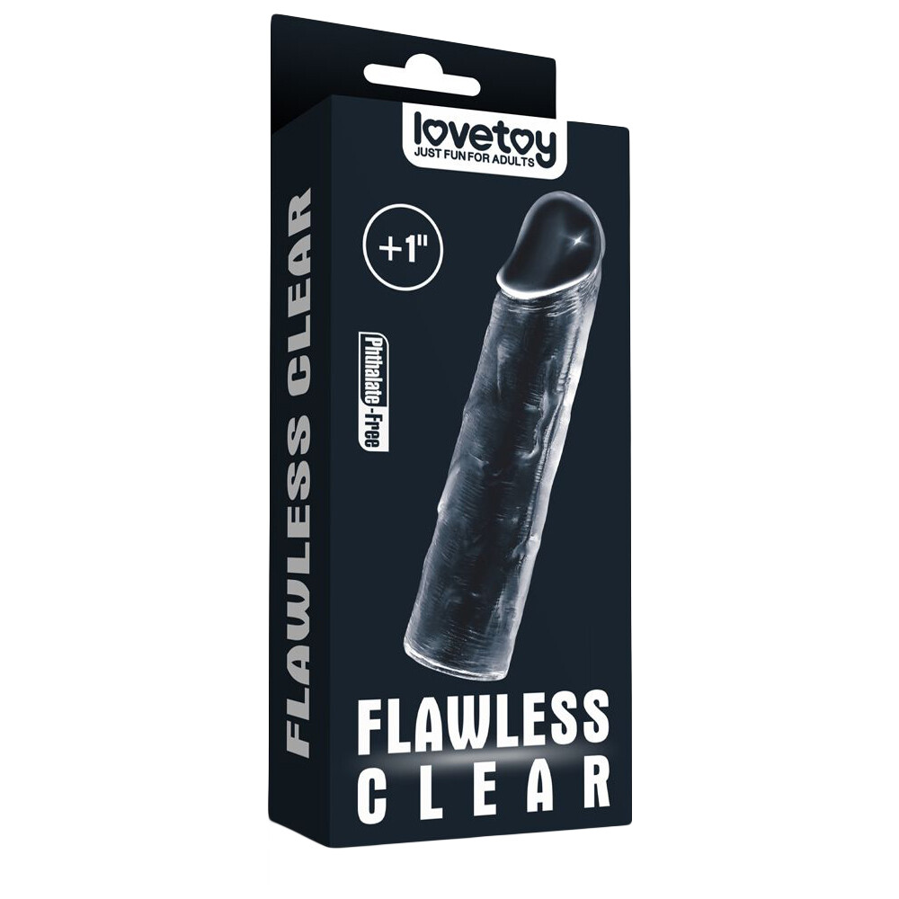 Guaina e Prolunga Pene Flawless 15,5 cm - immagine 5