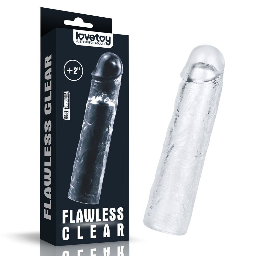 Guaina e Prolunga Pene Flawless 2 19 cm - immagine 7