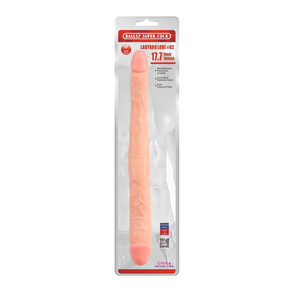 Dildo Doppio Ladybro Love 45 cm - immagine 4