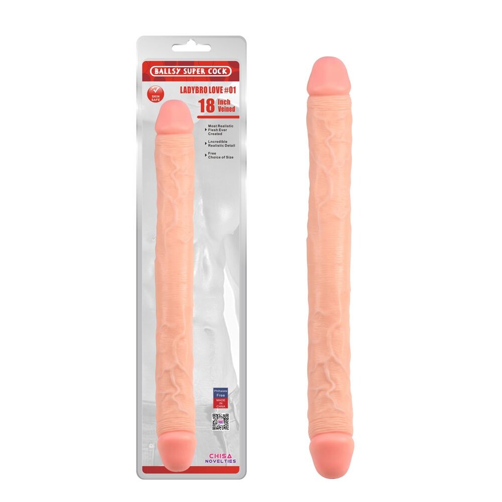 Dildo Doppio Ladybro Love 46 cm - immagine 6