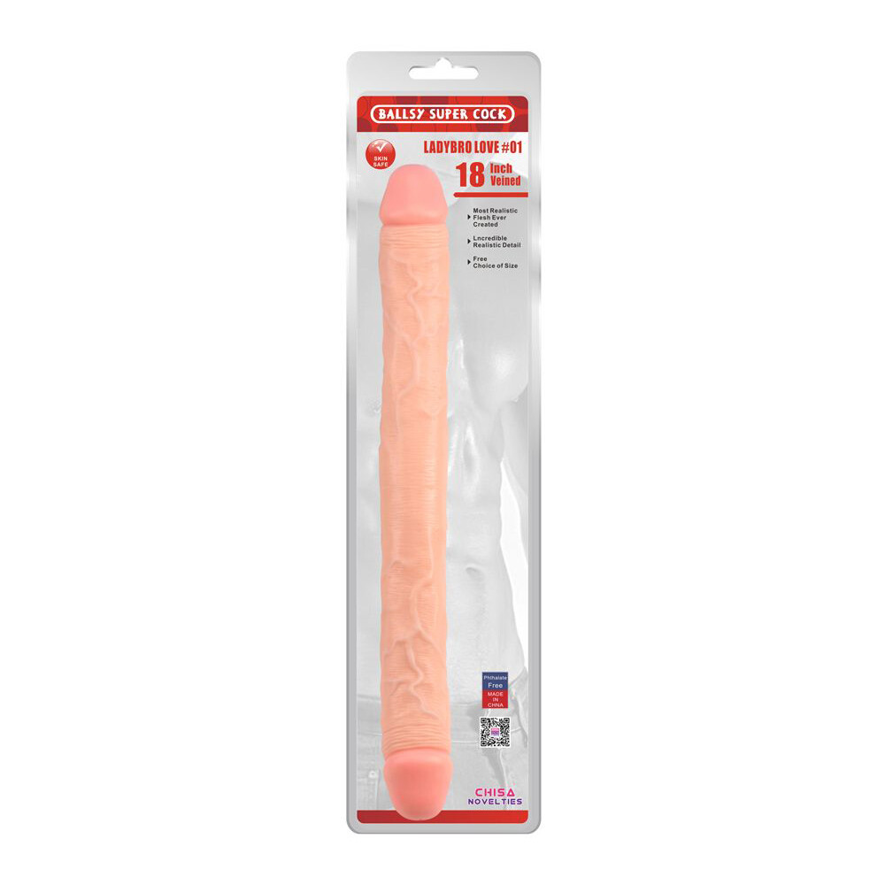 Dildo Doppio Ladybro Love 46 cm - immagine 5