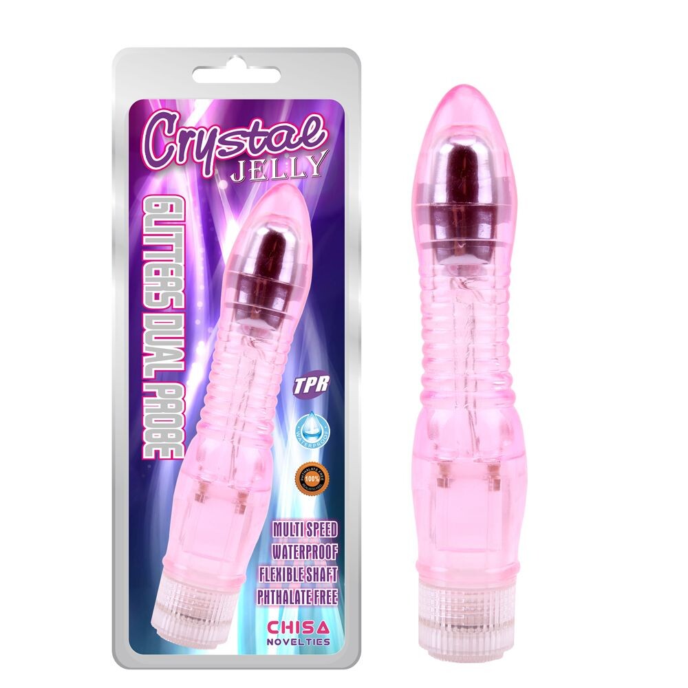 Vibratore Classico Glitters Probe 22 cm - immagine 5