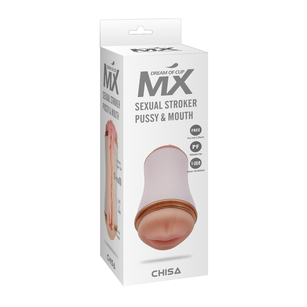 Masturbatore Sexual Stroker Pussy & Mouth - immagine 4