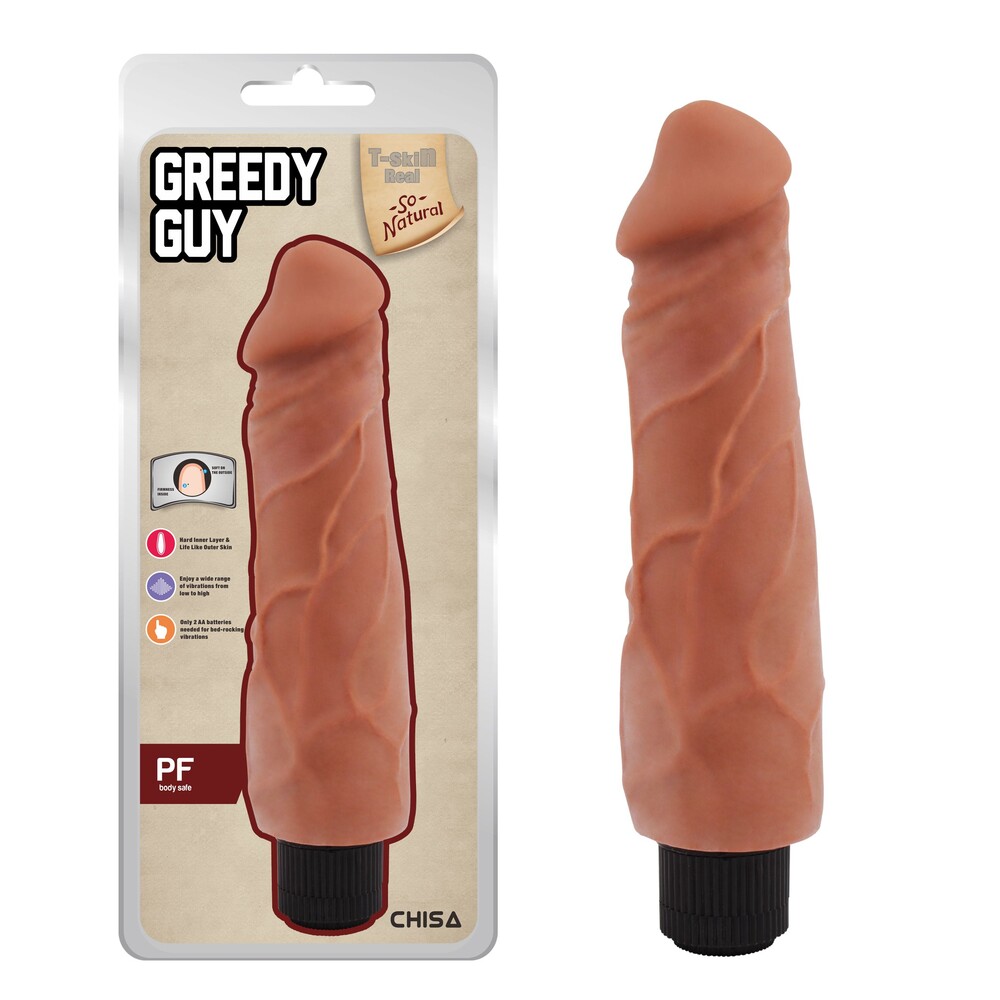 Vibratore Realistico Greedy Guy 24 cm - immagine 6