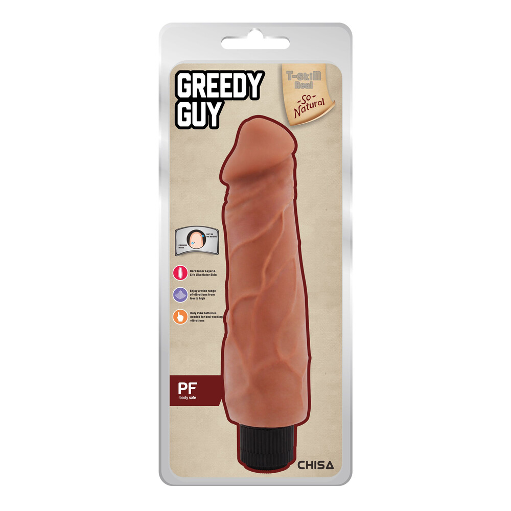 Vibratore Realistico Greedy Guy 24 cm - immagine 5
