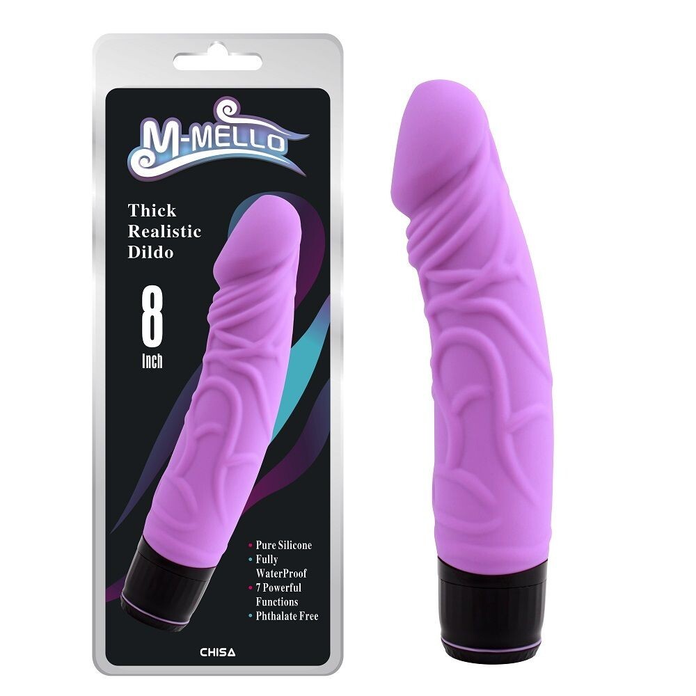 Vibratore Realistico Thick 19,5 cm - immagine 5