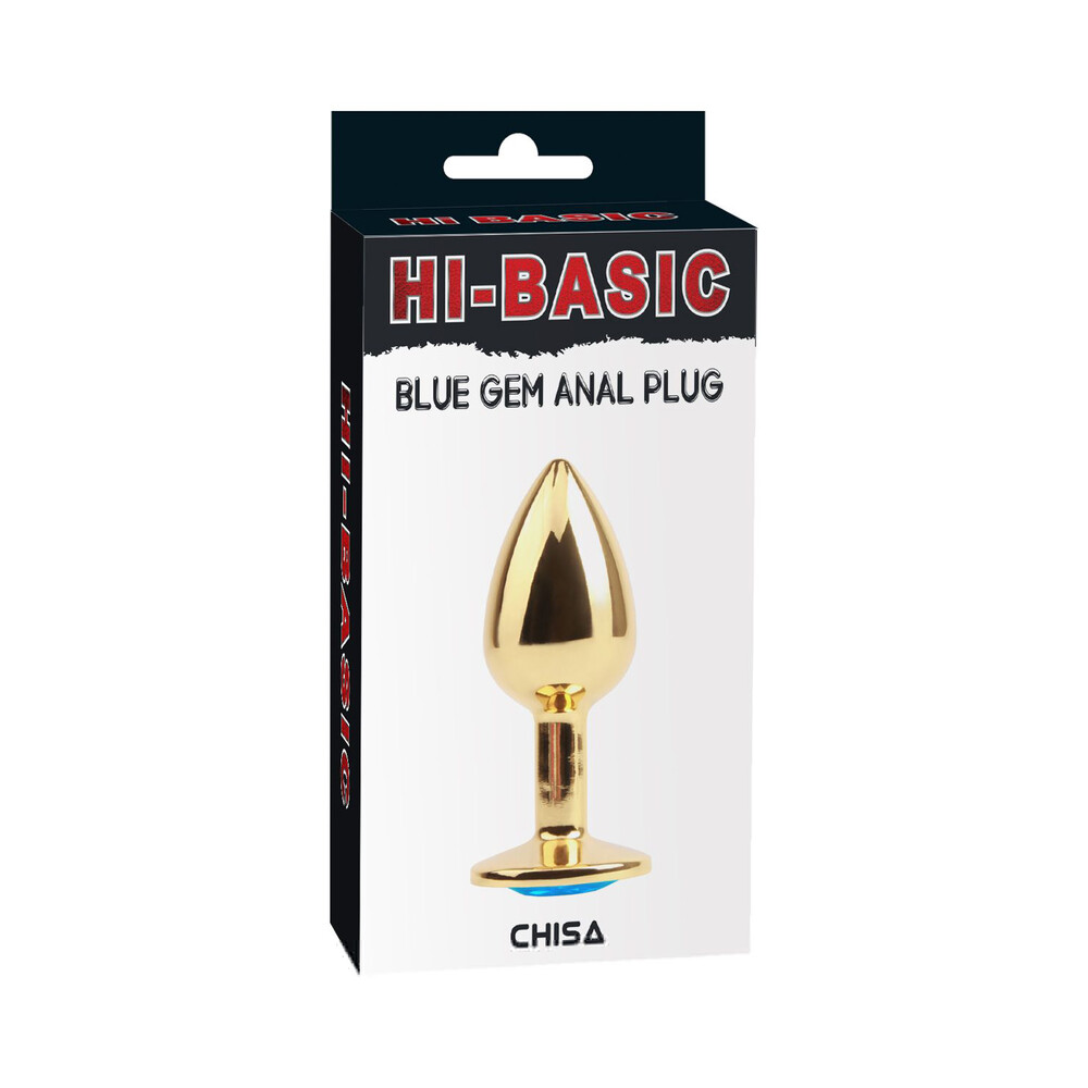 Plug Anale Blu Gem - immagine 2