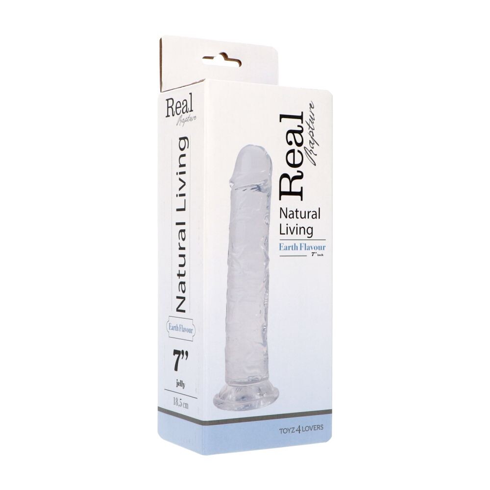 Dildo Realistico Clear Flavour 18,5 cm - immagine 4