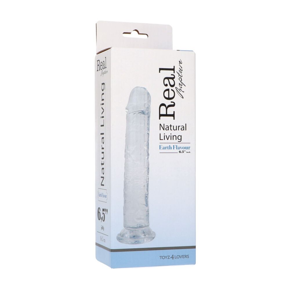 Dildo Realistico Clear Flavour 16,5 cm - immagine 4