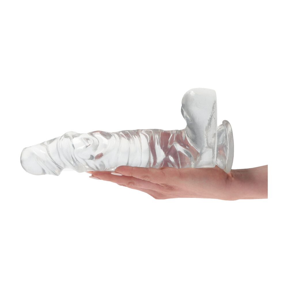 Dildo XXL Clear Emotion 24,5 cm - immagine 2