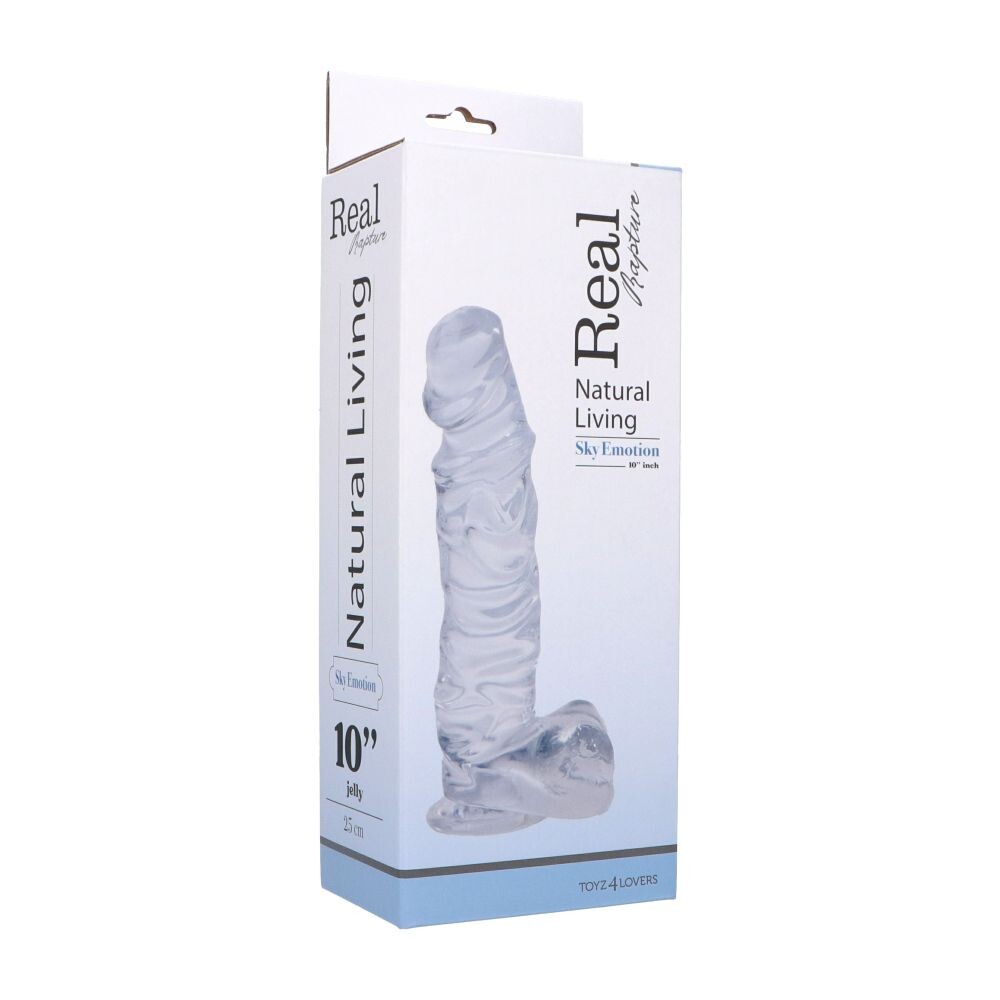Dildo XXL Clear Emotion 24,5 cm - immagine 4
