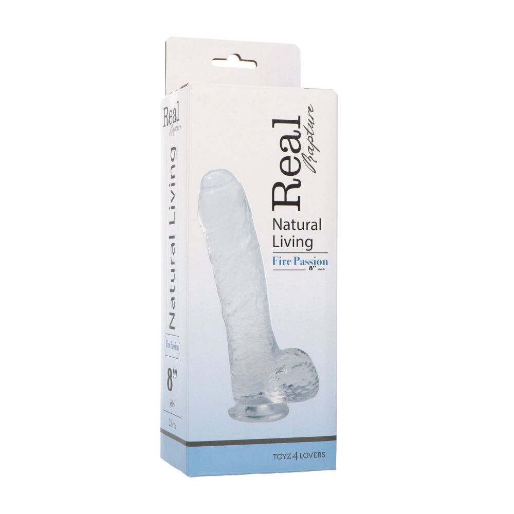 Dildo Realistico Clear Passion 21 cm - immagine 4