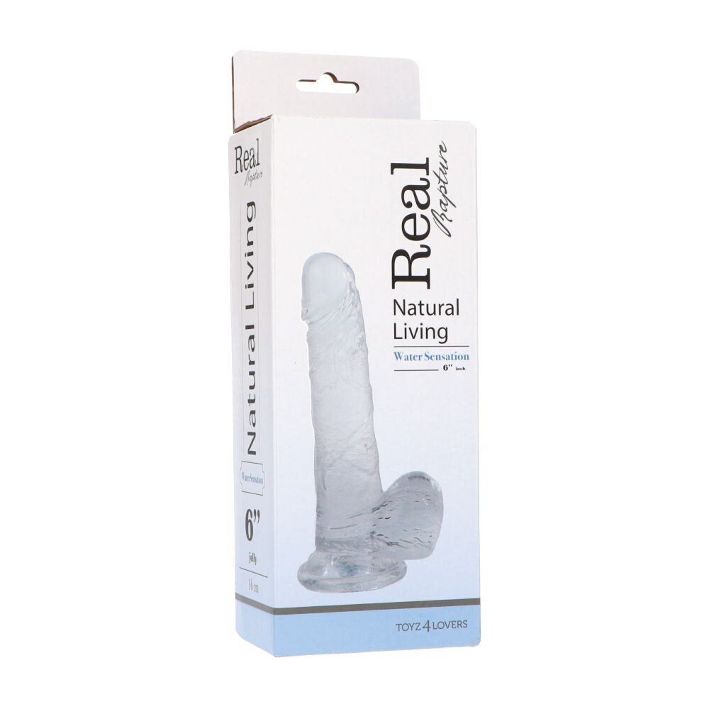 Dildo Realistico Clear Sensation 16 cm - immagine 4