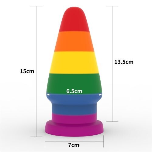 Plug Anale Extreme Prider Ø 6,5 cm - immagine 4