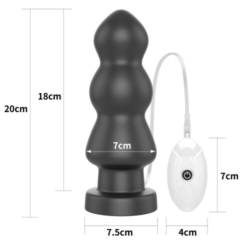 Plug Anale Extreme Rigger Ø 7 cm - immagine 2