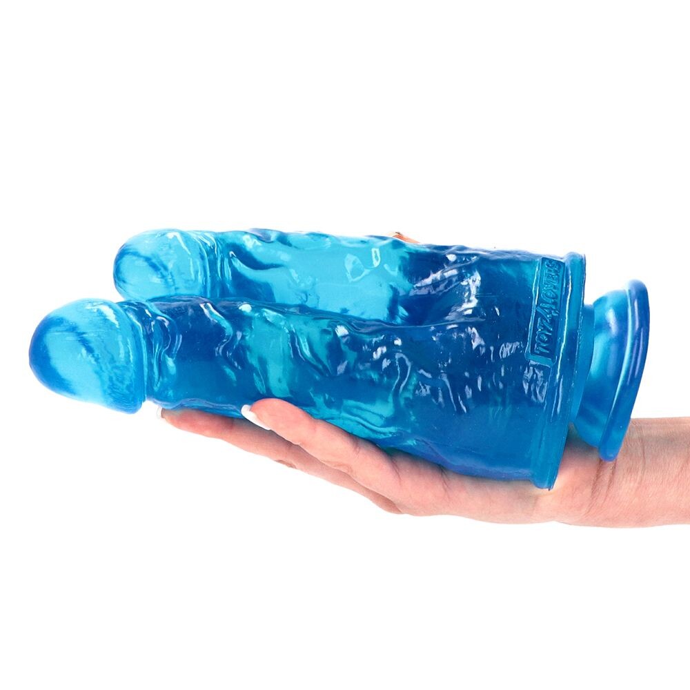 Dildo Doppio Jelly Romolo e Remo 20,5 cm - immagine 2