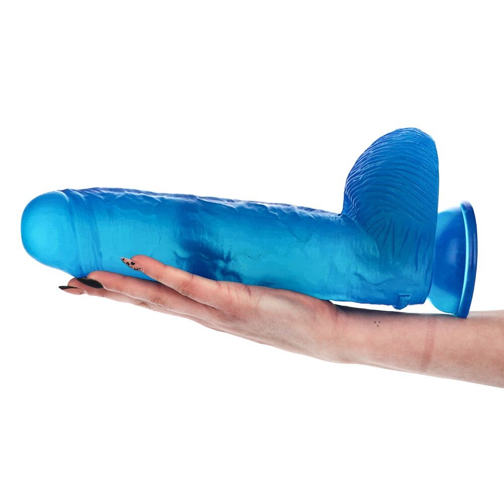 Dildo XXL Jelly Bruto 31,5 cm - immagine 2