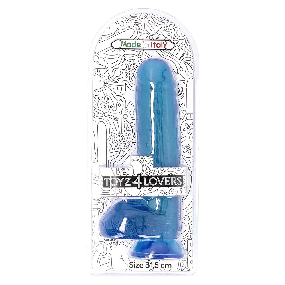 Dildo XXL Jelly Bruto 31,5 cm - immagine 7