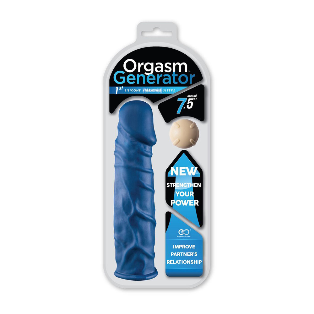 Guaina e Prolunga Vibrante Orgasm 18,5 cm - immagine 2