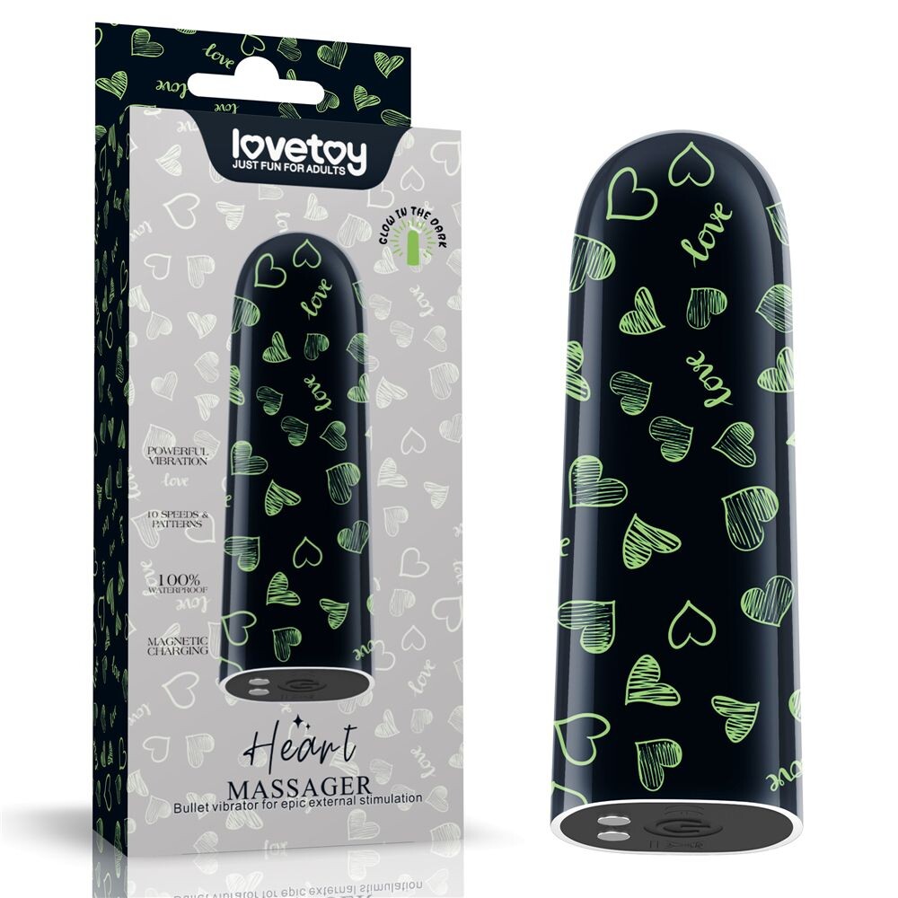 Vibratore Clitoride Glow in the Dark Massager - immagine 6