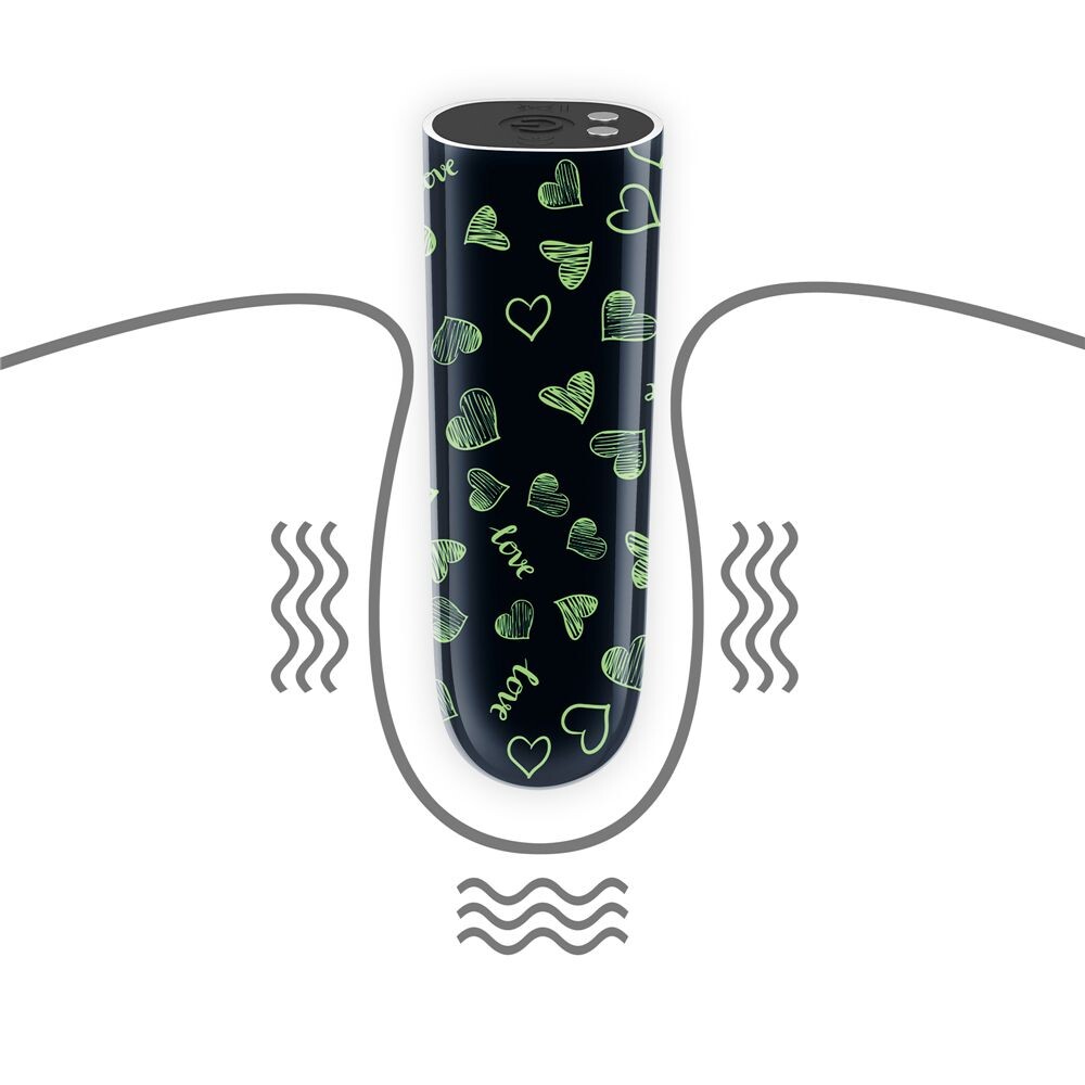 Vibratore Clitoride Glow in the Dark Massager - immagine 4