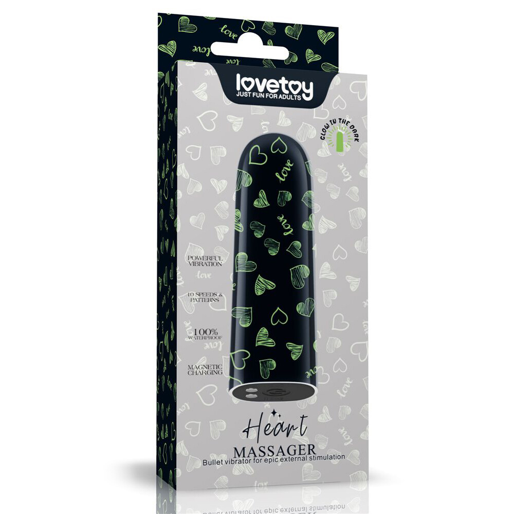 Vibratore Clitoride Glow in the Dark Massager - immagine 5